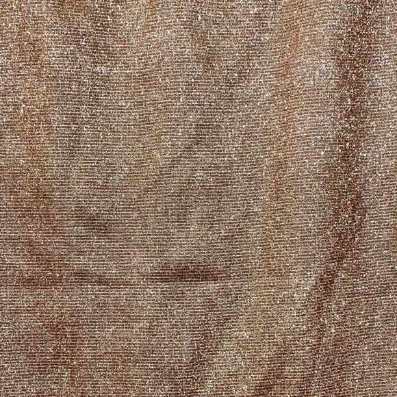Lulus Love Me Now Wm’s Sz XS Matte Rose Gold Sequin Shimmer Bodycon Mini Skirt - Picture 4 of 11